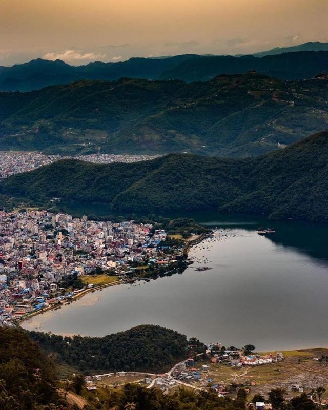 Lake View Lodge Sarangkot Pokhara Bagian luar foto