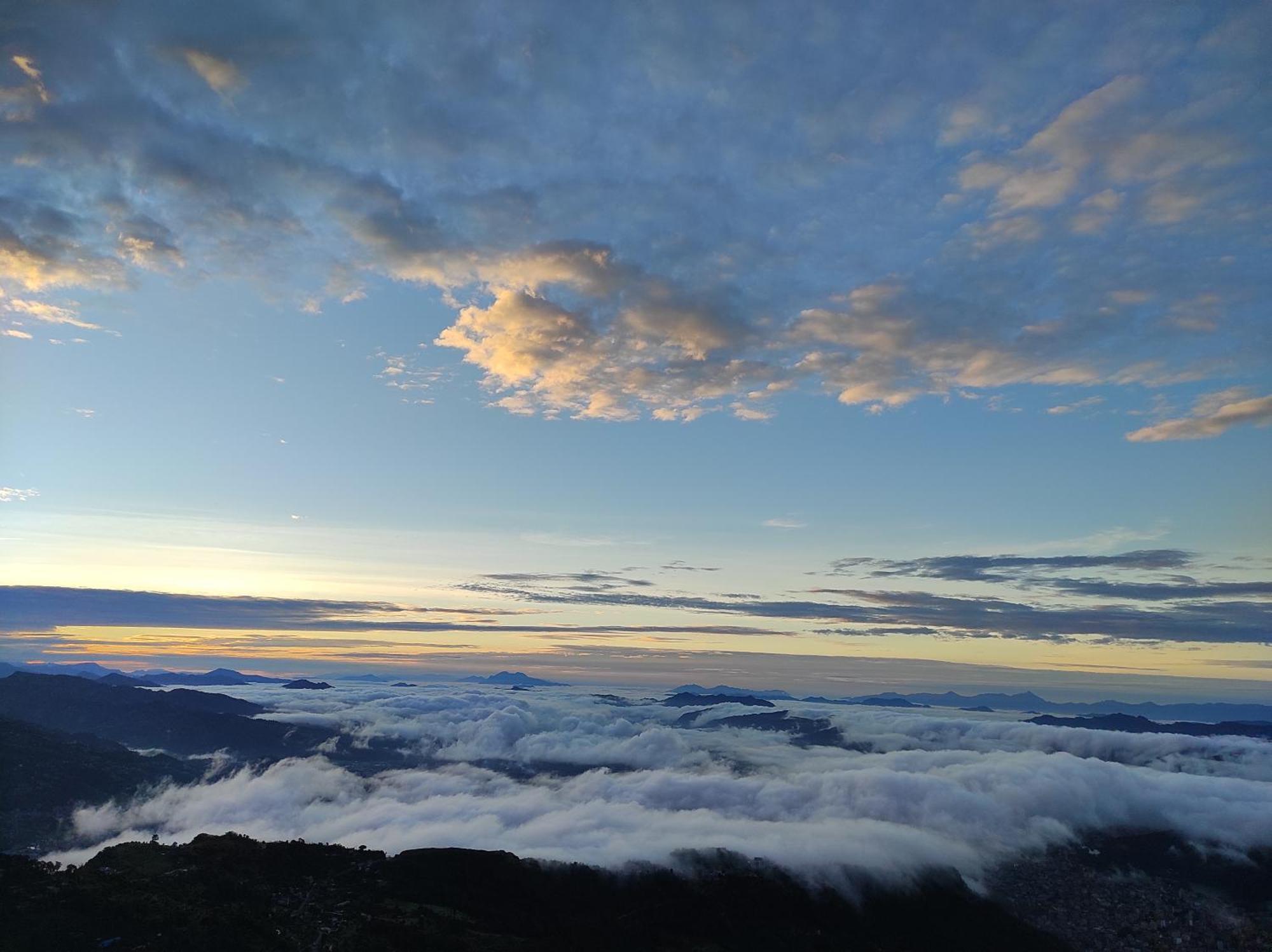 Lake View Lodge Sarangkot Pokhara Bagian luar foto