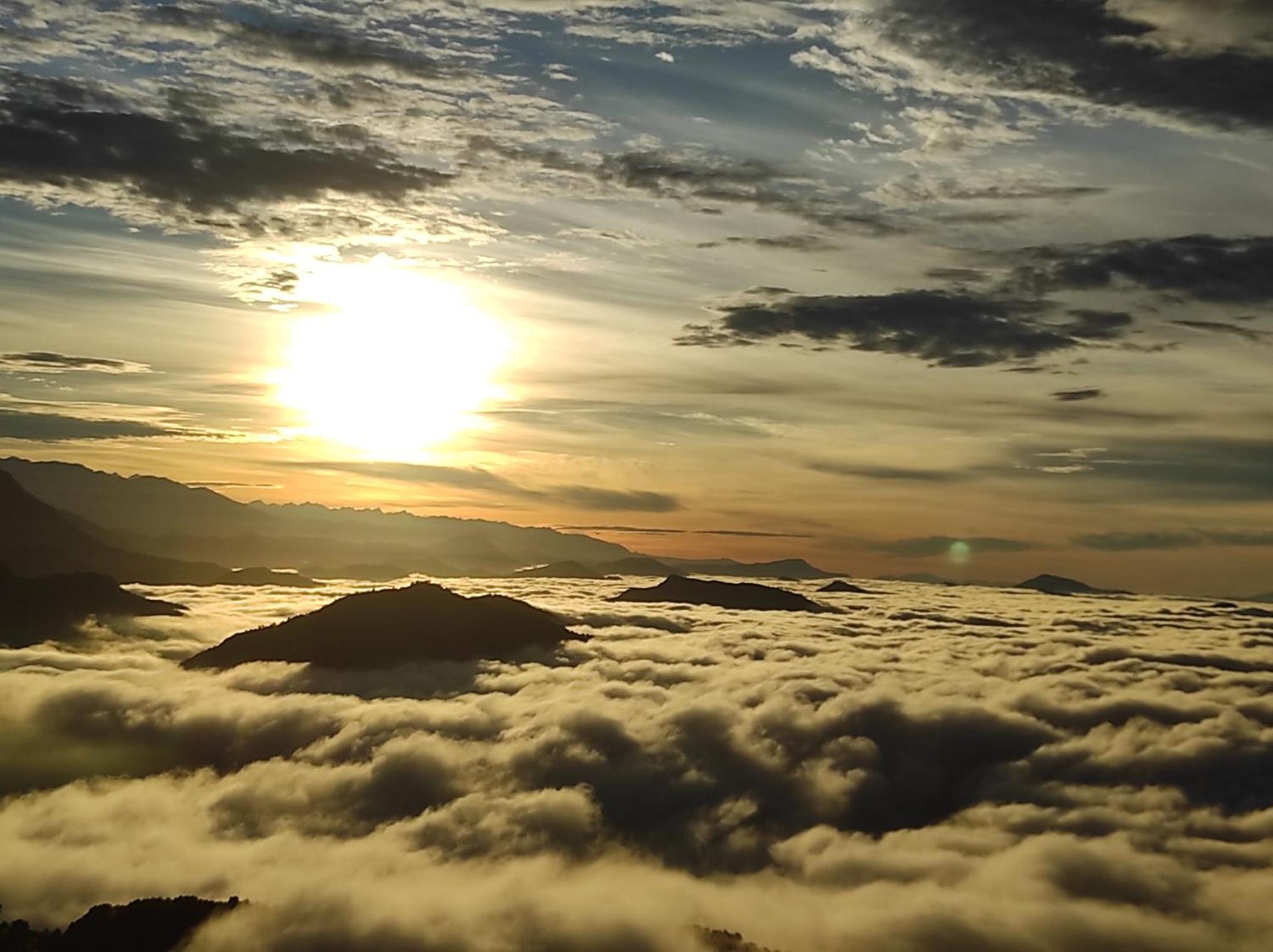 Lake View Lodge Sarangkot Pokhara Bagian luar foto