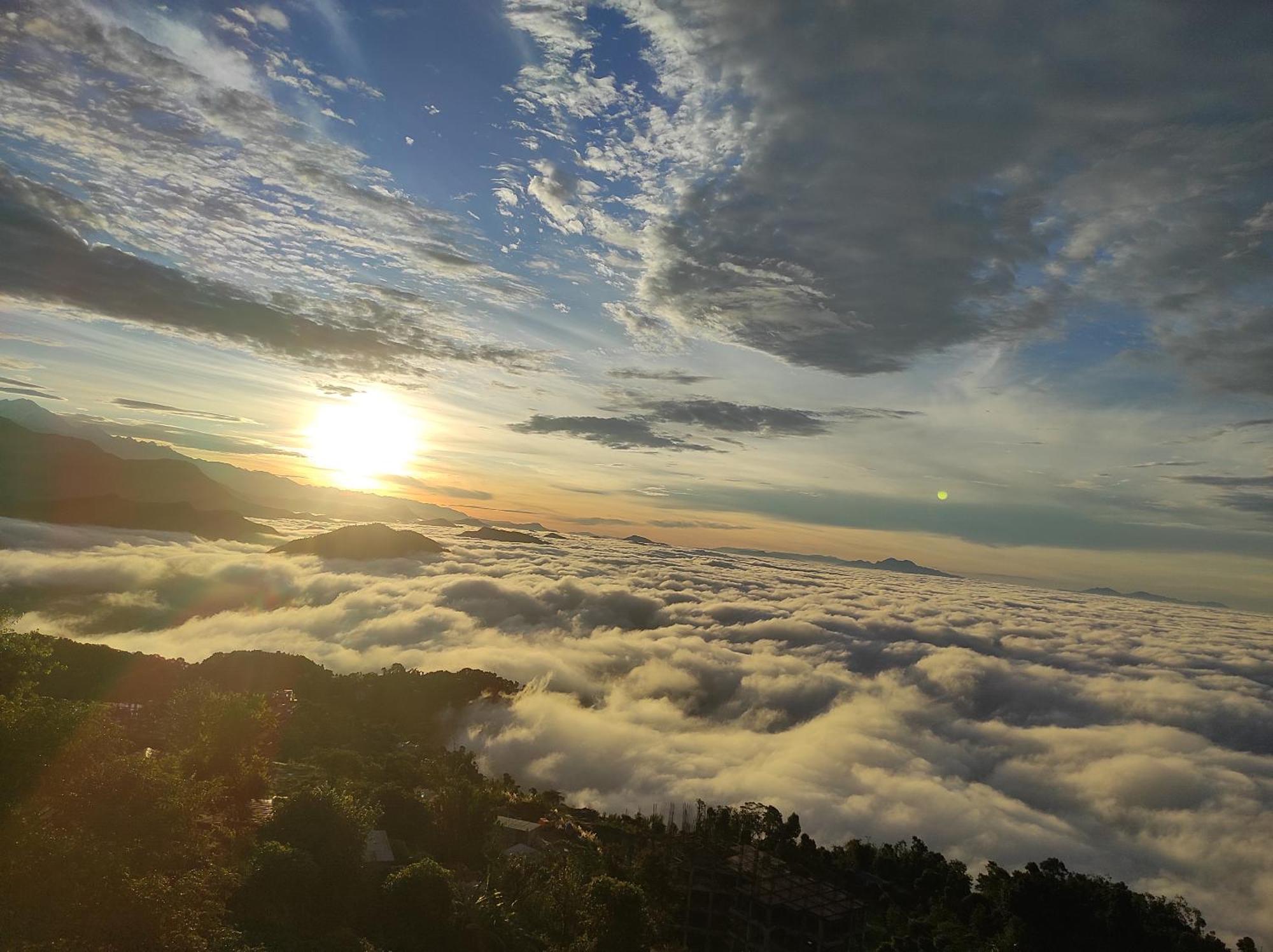 Lake View Lodge Sarangkot Pokhara Bagian luar foto